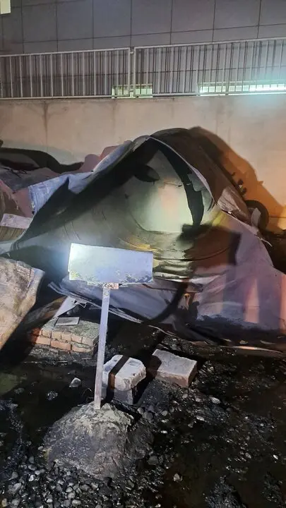 انفجار تانکر در کارگاهی در بزرگراه آزادگان
