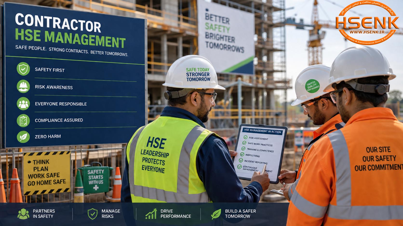 مدیریت HSE پیمانکاران