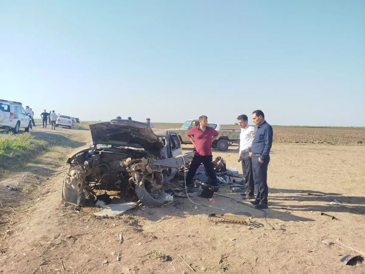 مرگ دو معلم در اردبیل در تصادف رانندگی