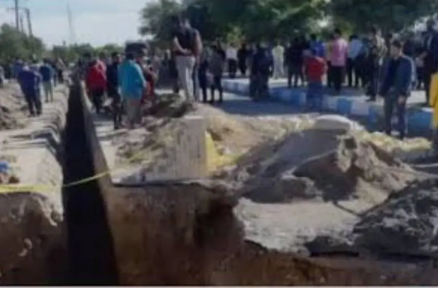 مرگ کارگر پیمانکار زیر آوار کانال فاضلاب در گچساران