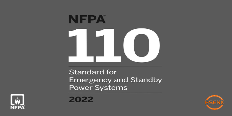 NFPA 110 Standard for Emergency and Standby Power Systems