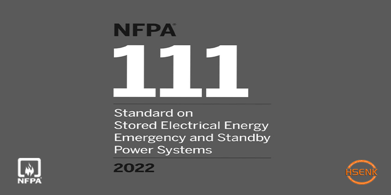 NFPA 111 Standard on Stored Electrical Energy Emergency and Standby Power Systems
