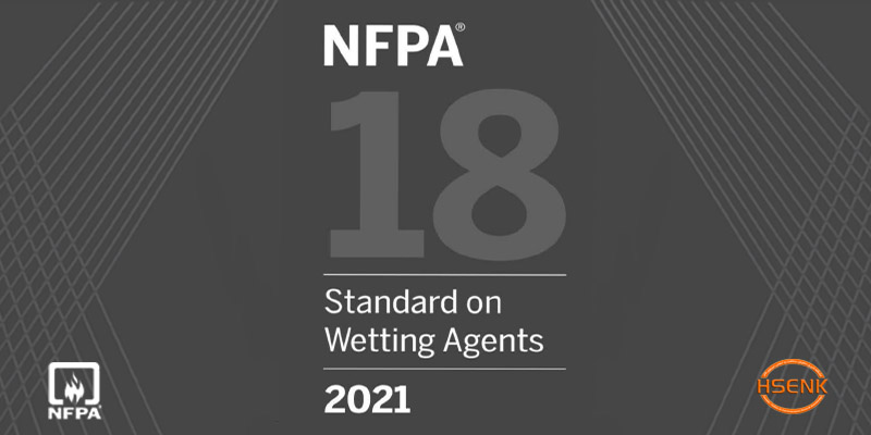 NFPA 18 Standard on Wetting Agents