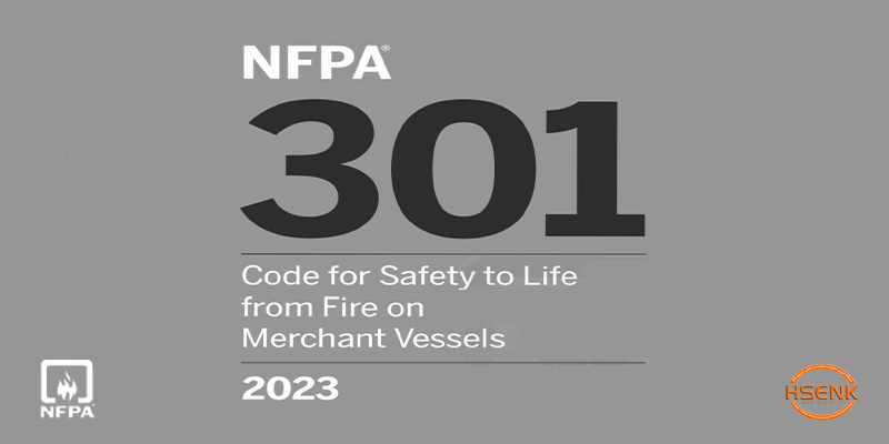 NFPA 301 Code for Safety to Life from Fire on Merchant Vessels