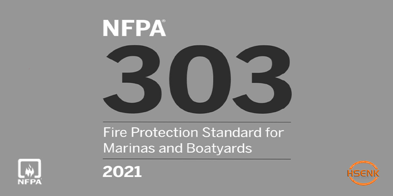 NFPA 303 Fire Protection Standard for Marinas and Boatyards