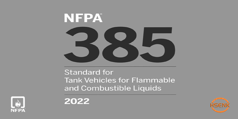 NFPA 385 Standard for Tank Vehicles for Flammable and Combustible Liquids