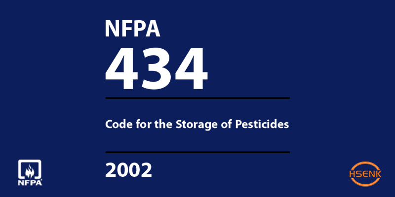 NFPA 434 Code for the Storage of Pesticides