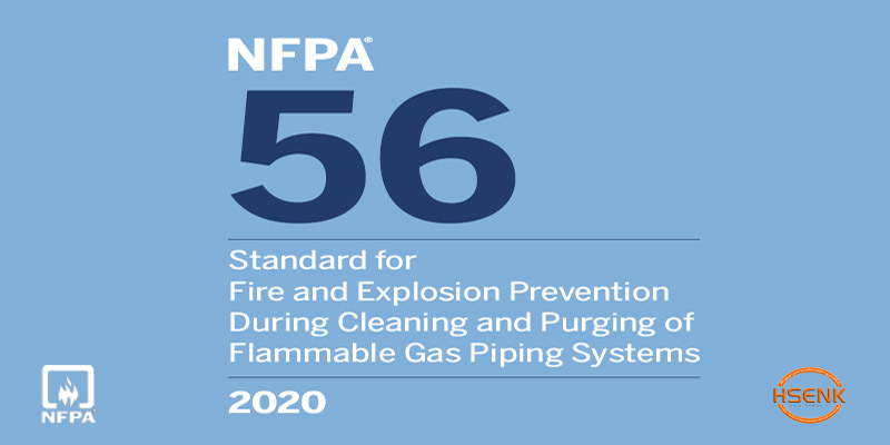 NFPA 56 Standard for Fire and Explosion Prevention During Cleaning and Purging of Flammable Gas Piping Systems