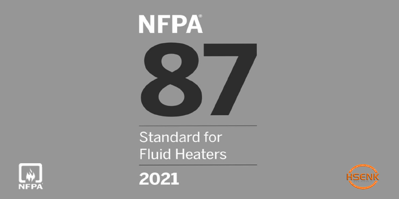 NFPA 87 Standard for Fluid Heaters