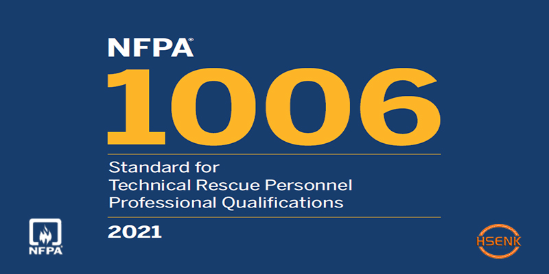 NFPA 1006 Standard for Technical Rescue Personnel Professional Qualifications