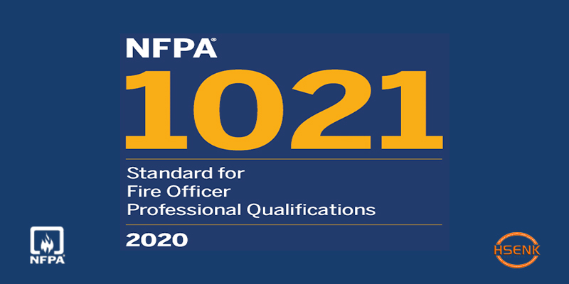 NFPA 1021 Standard for Fire Officer Professional Qualifications