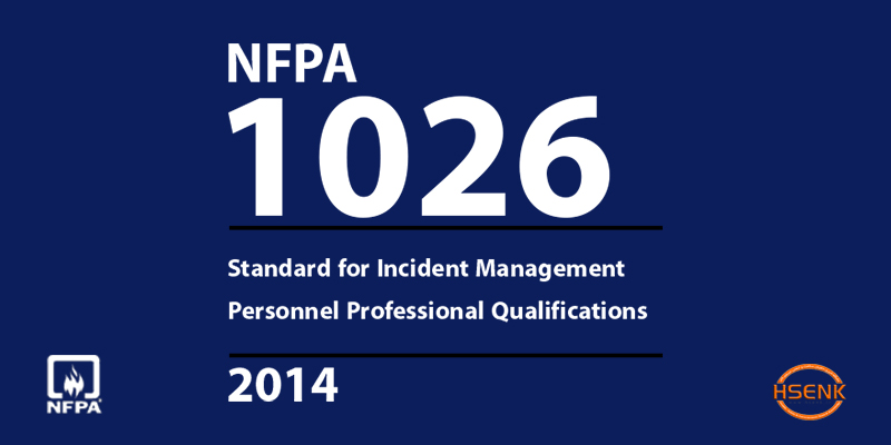NFPA 1026 Standard for Incident Management Personnel Professional Qualifications