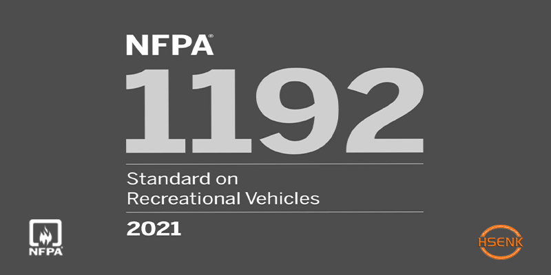 NFPA 1192 Standard on Recreational Vehicles