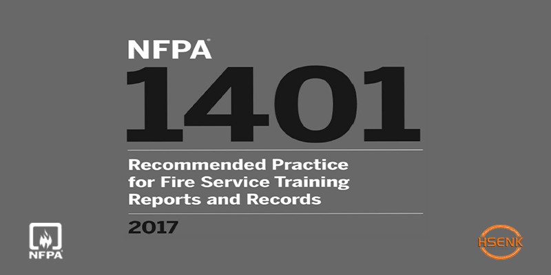 NFPA 1401 Recommended Practice for Fire Service Training Reports and Records