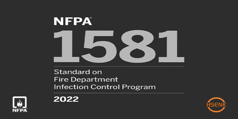 NFPA 1581 Standard on Fire Department Infection Control Program