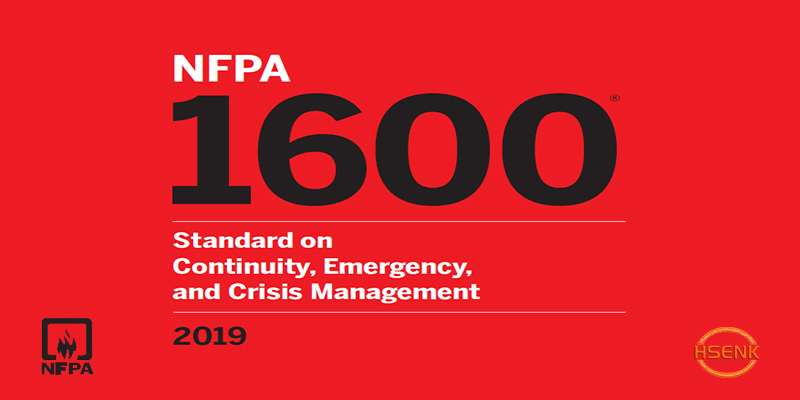 NFPA 1600 Standard on Continuity, Emergency, and Crisis Management