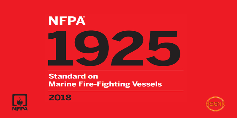NFPA 1925 Standard on Marine Fire-Fighting Vessels