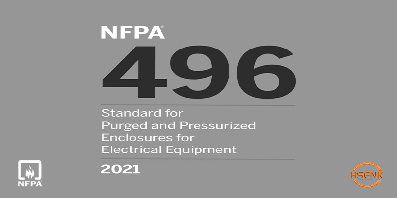 NFPA 496 Standard for Purged and Pressurized Enclosures for Electrical Equipment