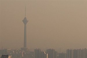 تهرانی‌ها در ۱۸ روز از آذرماه هوای نامطلوب تنفس کردند