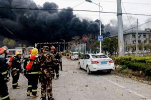 انفجار در میدان نفتی چین ۱۰ کشته و زخمی بر جای گذاشت