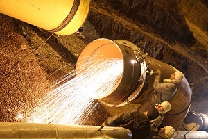 سوختگی یک کارگر در کارخانه فولاد سمنان
