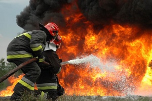مهار آتش‌سوزی در دانشگاه صنعتی شریف