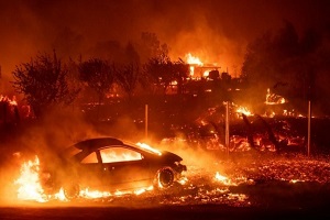 آتش سوزی کالیفرنیا ۷۰۰ کشته و مفقودی برجای گذاشت