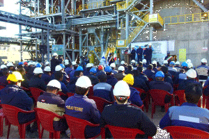 کارخانه زیست محیطی CDQ فولاد زرند ایرانیان به بهره‌برداری رسید
