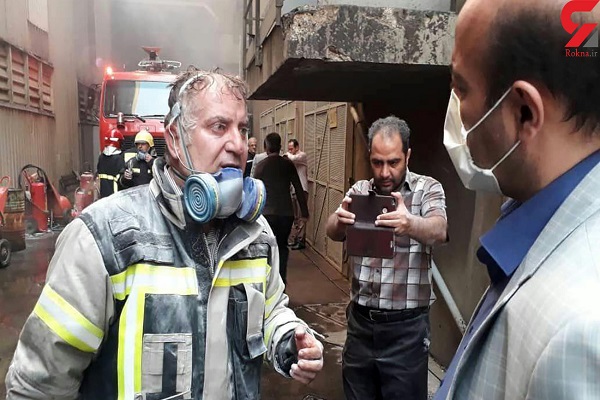 آتش سوزی در نیروگاه تبریز ۲ مصدوم بر جای گذاشت
