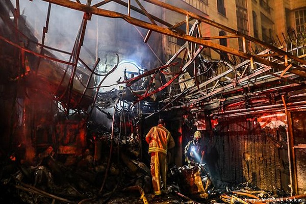 🎥جزئیاتی از آتش‌سوزی و انفجار کلینیک سینا اطهر در تهران