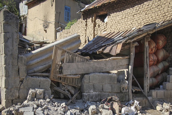 مصدومیت ۳۴ نفر بر اثر زلزله ۵.۱ ریشتری در گلستان