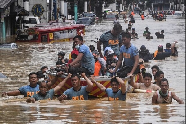ده ها کشته در پی وقوع طوفان در فیلیپین