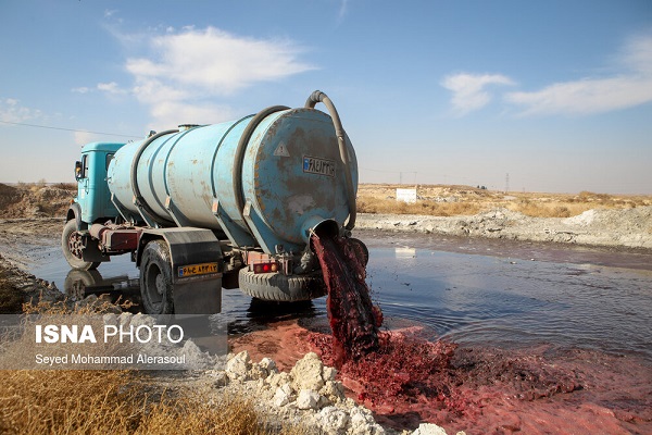 “کَشَف رود”، فاضلاب جاری + تصاویر