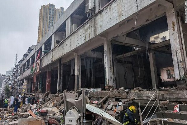 انفجار گاز در مرکز چین ۱۱ قربانی گرفت