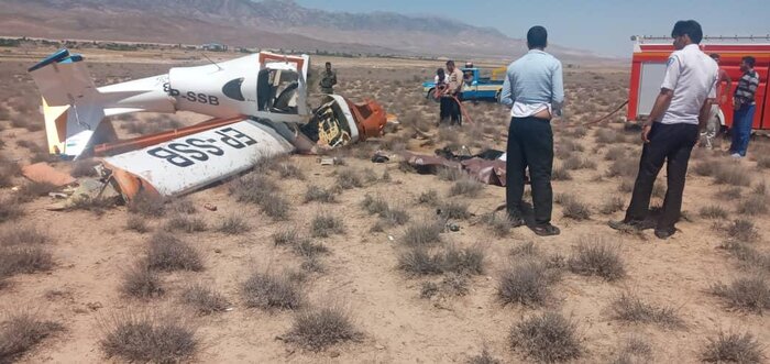 سقوط هواپیمای آموزشی در خراسان شمالی