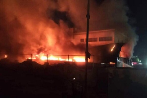 📽 ویدئو / آتش‌سوزی بیمارستانی در عراق