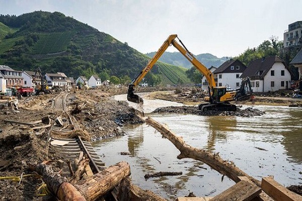 تغییرات اقلیمی ، عامل وقوع سیلاب‌های مرگبار در اروپا
