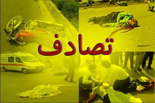 ١۴ مصدوم در تصادف زنجیره ای اتوبان قزوین-تهران