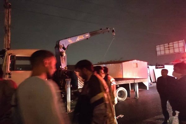 کشته و زخمی شدن دو «کارگر» در حادثه برق گرفتگی در تهران