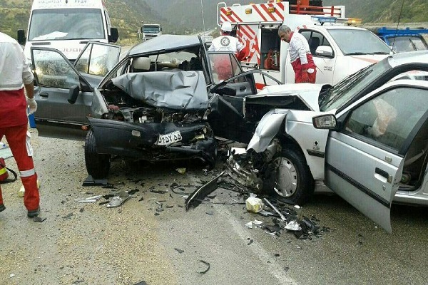 تلفات حوادث رانندگی نوروز امسال به ۱۱۰۱ نفر رسید