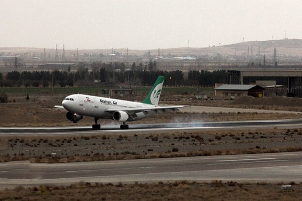 نقص فنی پرواز هواپیمایی ماهان در مسیر تهران-گوانگژو