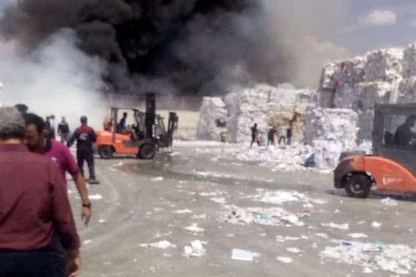 دومین آتش سوزی در کارخانه «کاغذسازی راشا کاسپین ایرانیان» طی ۲۰ روز گذشته