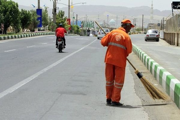 مرگ کارگر خدماتی شهرداری مشهد بر اثر تصادف