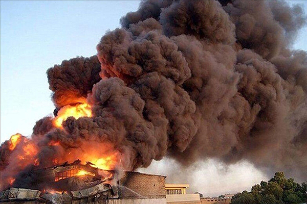 ۴ کشته و یک مصدوم در انفجار کارخانه اکسیژن در اهواز