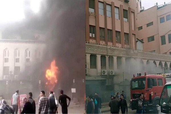 🎥 ویدئو/ آتش‌سوزی در بیمارستانی در مصر با ۳۵ کشته و مجروح