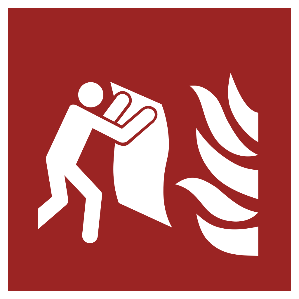 علامت پتوی ضد حریق