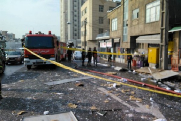 انفجار یک رستوران در خیابان ستارخان