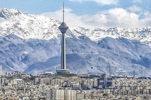 هوای قابل قبول تهران طی امروز