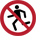علامت دویدن ممنوع