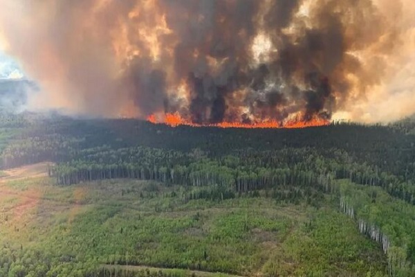 کمک شماری از کشور‌ها به کانادا برای مهار آتش سوزی جنگل‌ها